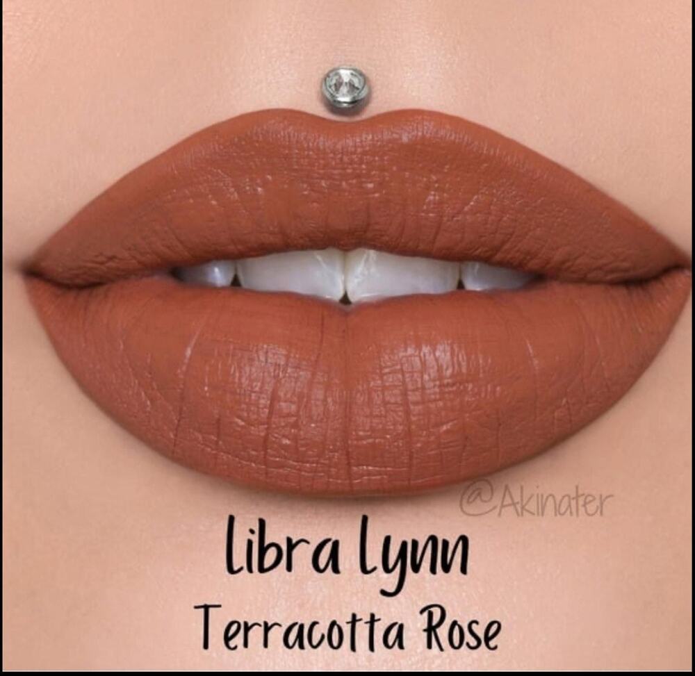 Jeffree Star Velour Liquid Lipstick in the Hot Pink box. Libra Lynn